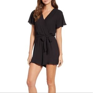 Black Gibson Romper